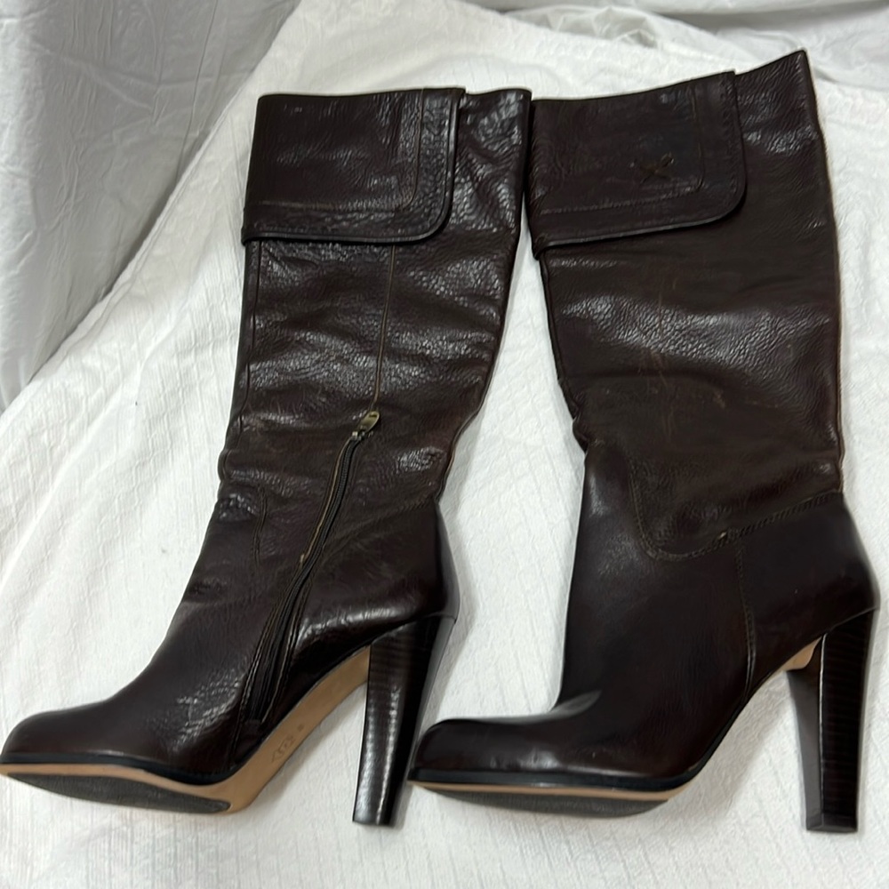 Joan and David Knee High Boots